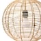 Hello Honey® Modern Boho Handwoven Rattan Globe Pendant Light